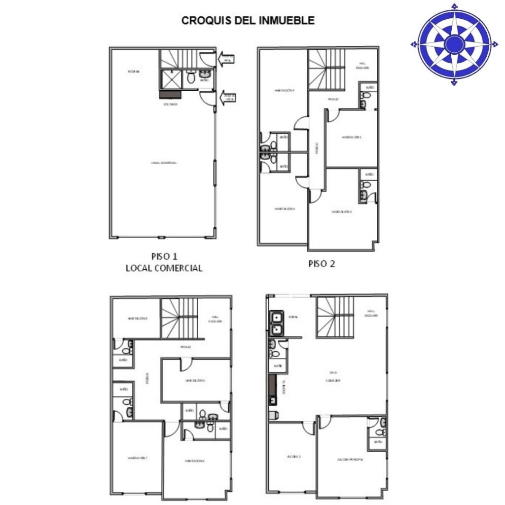 EDIFICIO 4 PISOS CON LOCAL COMERCIAL – BARRIO EL JORGE image 4